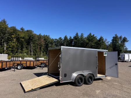 New 2027 Spartan 7X14 +2ft V-nose/6'6" interior height / .080 Polycore Exterior - 7000GVW