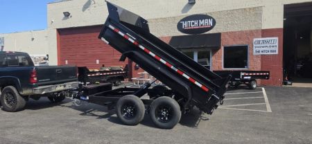 New 6 x 10 Sure-Trac Low-Pro Single Ram Dump Trailer 10k