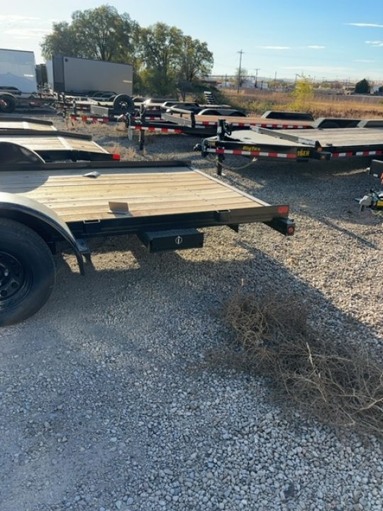 New 2027 Big Tex Trailers 7X20 TANDEM AXLE CAR HAULER 7K WITH SLIDE IN RAMPS