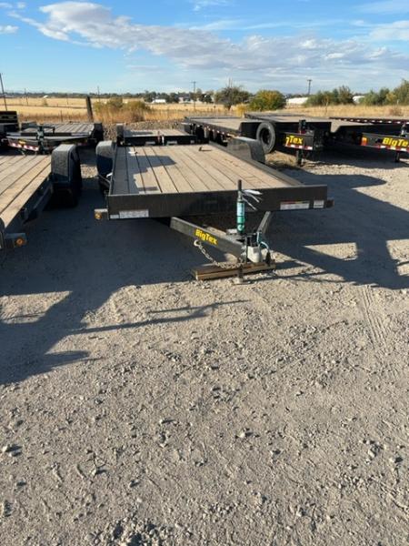 New 2027 Big Tex Trailers 7X20 TANDEM AXLE CAR HAULER 7K WITH SLIDE IN RAMPS