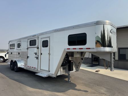 New 2027 Cimarron 2+1 Warmblood Gooseneck Horse Trailer