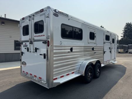 New 2027 Cimarron 2+1 Warmblood Gooseneck Horse Trailer
