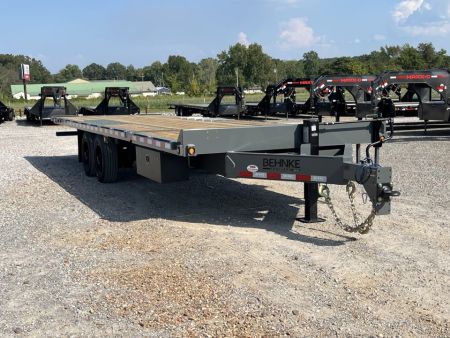 New 2027 Behnke 102  x 24' 24k Deckover Hybrid Tilt Trailer