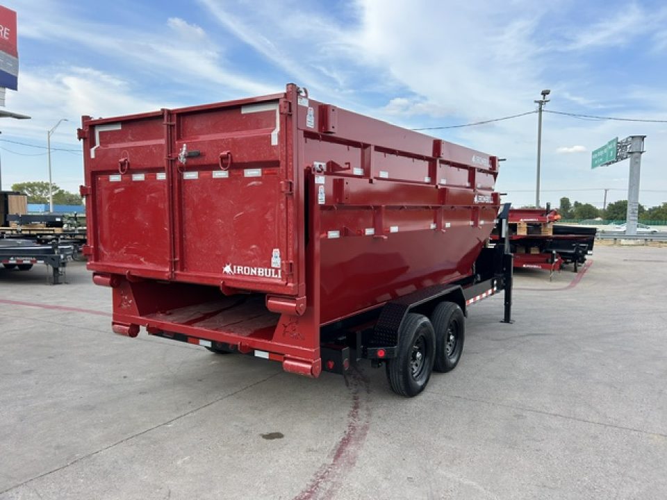 New 2027 Iron Bull DBG 83" x 16' Roll Off