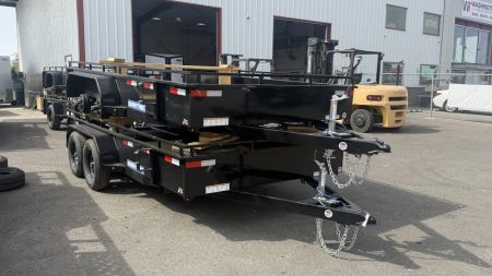New 2027 Sure-Trac 7 x 14 Steel High Side Utility 7K Utility Trailer