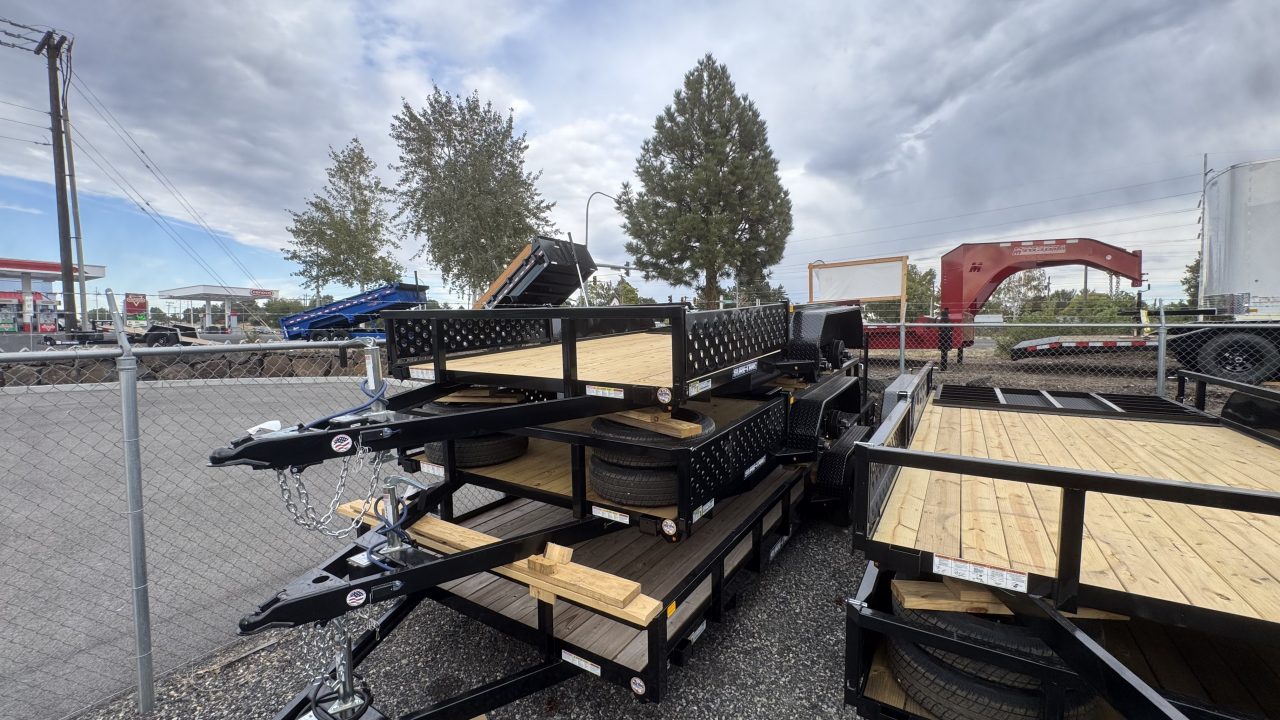 New *SCRATCH & DENT SALE* 2027 Sure-Trac 7 x 14 Tube Top ATV 7K Utility Trailer