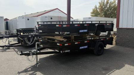 New *SCRATCH & DENT* 2027 Sure-Trac 6 x 12 Steel High Side Utility 3.5k Brake Utility Trailer