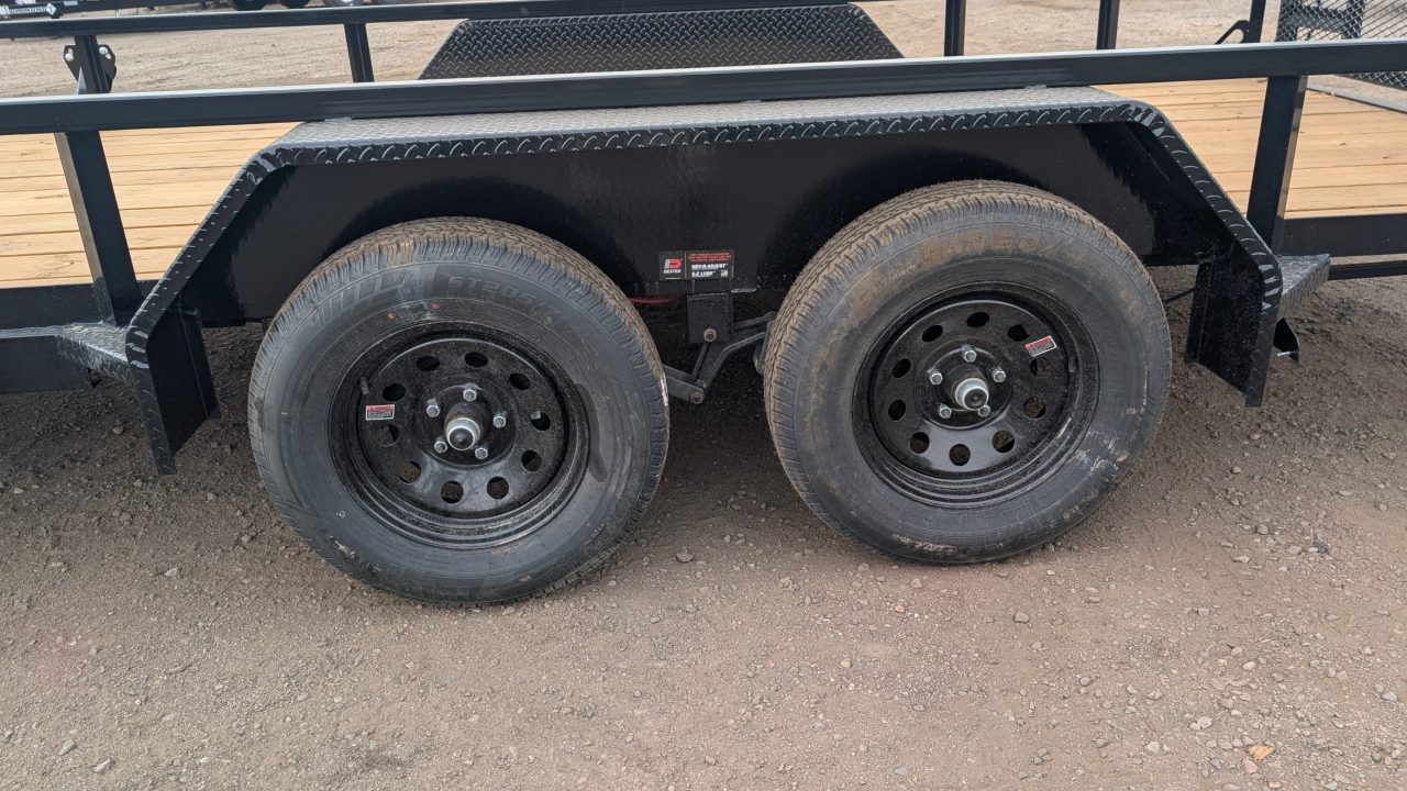 New 2026 Load Trail 7-18 Tandem Axle Ramp Gate Utility 7K GVWR