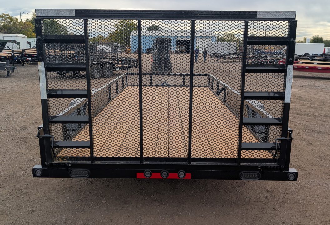 New 2026 Load Trail 7-18 Tandem Axle Ramp Gate Utility 7K GVWR