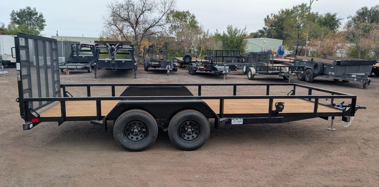 New 2026 Load Trail 7-18 Tandem Axle Ramp Gate Utility 7K GVWR