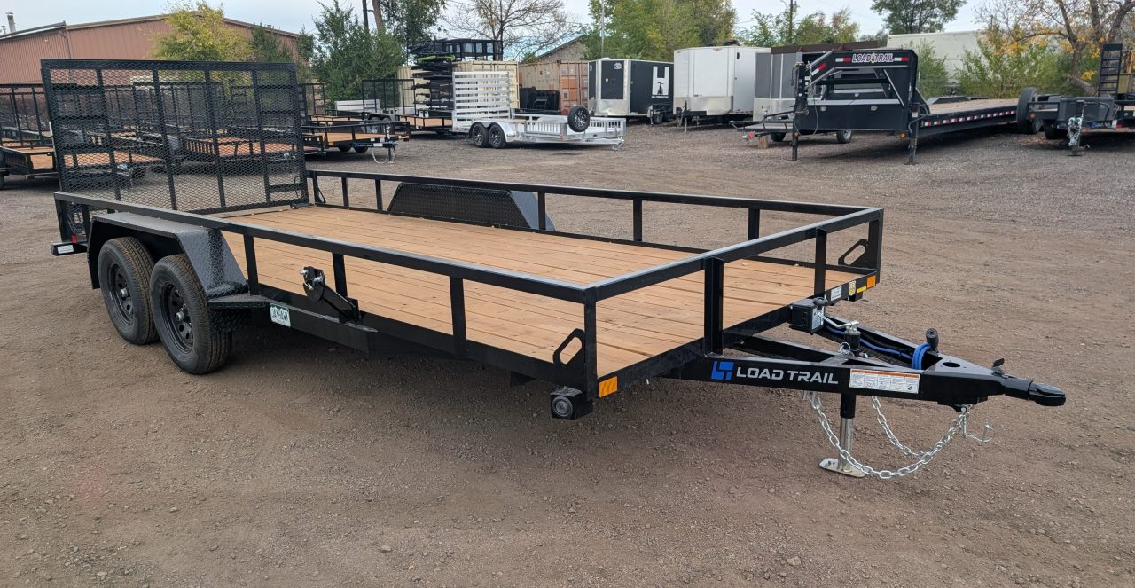 New 2026 Load Trail 7-18 Tandem Axle Ramp Gate Utility 7K GVWR