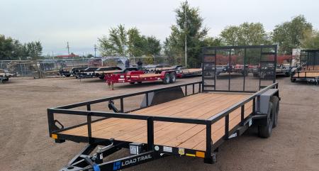 New 2026 Load Trail 7-18 Tandem Axle Ramp Gate Utility 7K GVWR