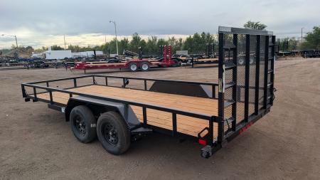 New 2026 Load Trail 7-18 Tandem Axle Ramp Gate Utility 7K GVWR