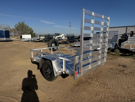 New 2027 Black Rhino 5-8 Aluminum Ramp Gate Utility - Landscape Series - 3K GVWR