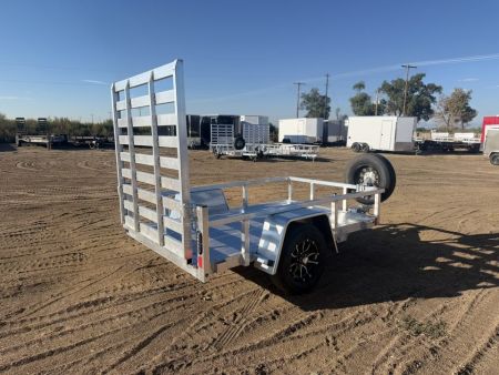 New 2027 Black Rhino 5-8 Aluminum Ramp Gate Utility - Landscape Series - 3K GVWR