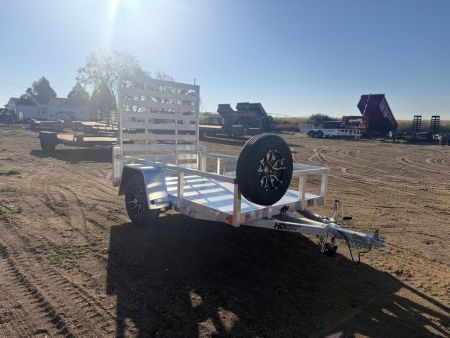 New 2027 Black Rhino 5-8 Aluminum Ramp Gate Utility - Landscape Series - 3K GVWR