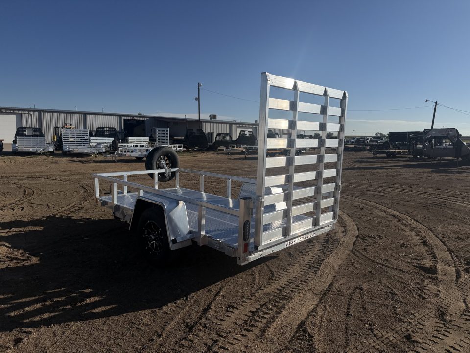 New 2027 Black Rhino 5-10 Aluminum Ramp Gate Utility - Landscape Series - 3K GVWR