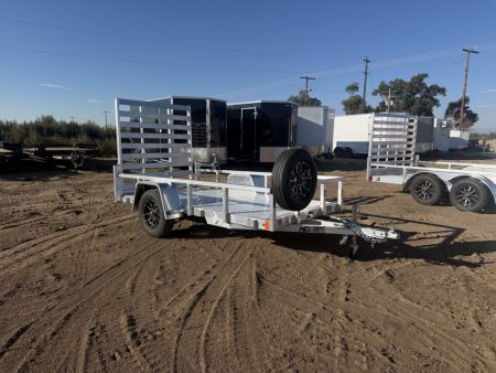 New 2027 Black Rhino 5-10 Aluminum Ramp Gate Utility - Landscape Series - 3K GVWR