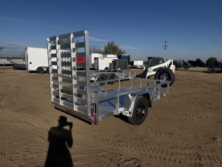 New 2027 Black Rhino 5-10 Aluminum Ramp Gate Utility - Landscape Series - 3K GVWR