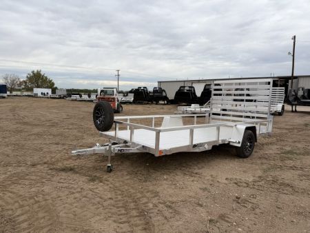 New 2027 Black Rhino 7-14 Aluminum Ramp Gate Utility - Landscape Series - 3K GVWR