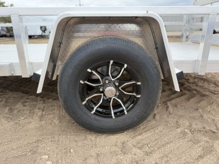 New 2027 Black Rhino 6-12 Aluminum Ramp Gate Utility - Landscape Series - 3K GVWR