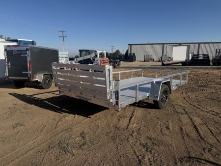 New 2027 Black Rhino 7-14 Aluminum Bi-Fold Gate Utility - Landscape Series - 3K GVWR