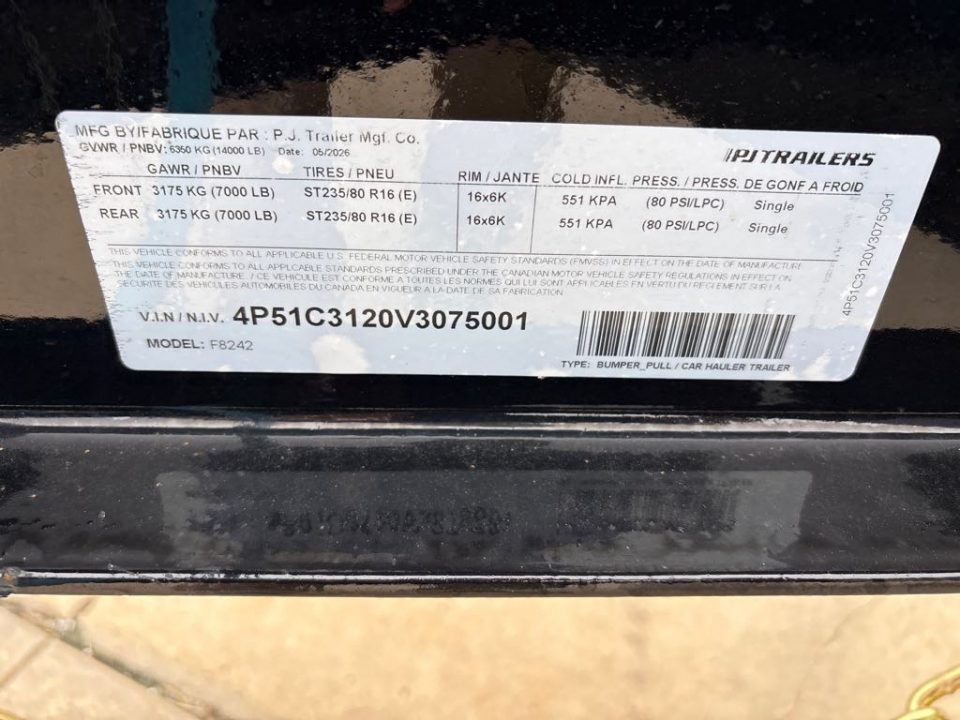 2027 PJ F8J2472BSSK photo 8