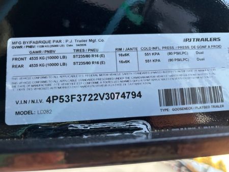 New 2027 PJ Trailers LDQ28A2BSFK Utility Trailer