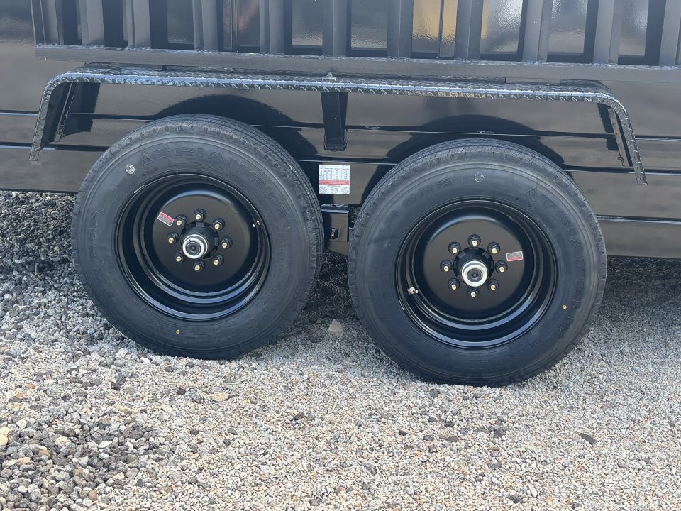 New 2027 Griffin Trailers GT 7X16 Low Profile Gooseneck Dump Trailer (Tarp/Ramps/Spare Included)- 36" Sides -Telescopic Cylinder - 16000# GVWR
