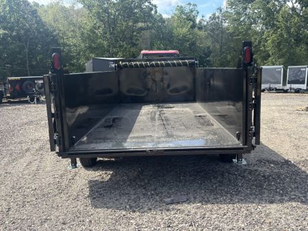 New 2027 Griffin Trailers GT 7X16 Low Profile Gooseneck Dump Trailer (Tarp/Ramps/Spare Included)- 36" Sides -Telescopic Cylinder - 16000# GVWR