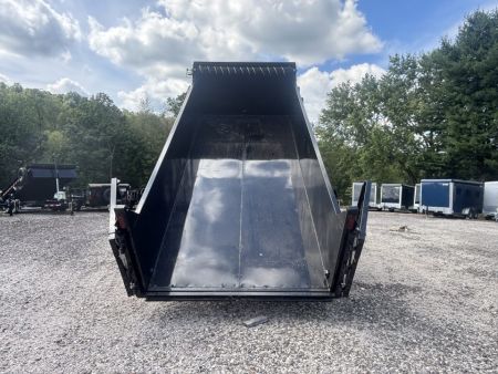 New 2027 Griffin Trailers GT 7X16 Low Profile Gooseneck Dump Trailer (Tarp/Ramps/Spare Included)- 36" Sides -Telescopic Cylinder - 16000# GVWR