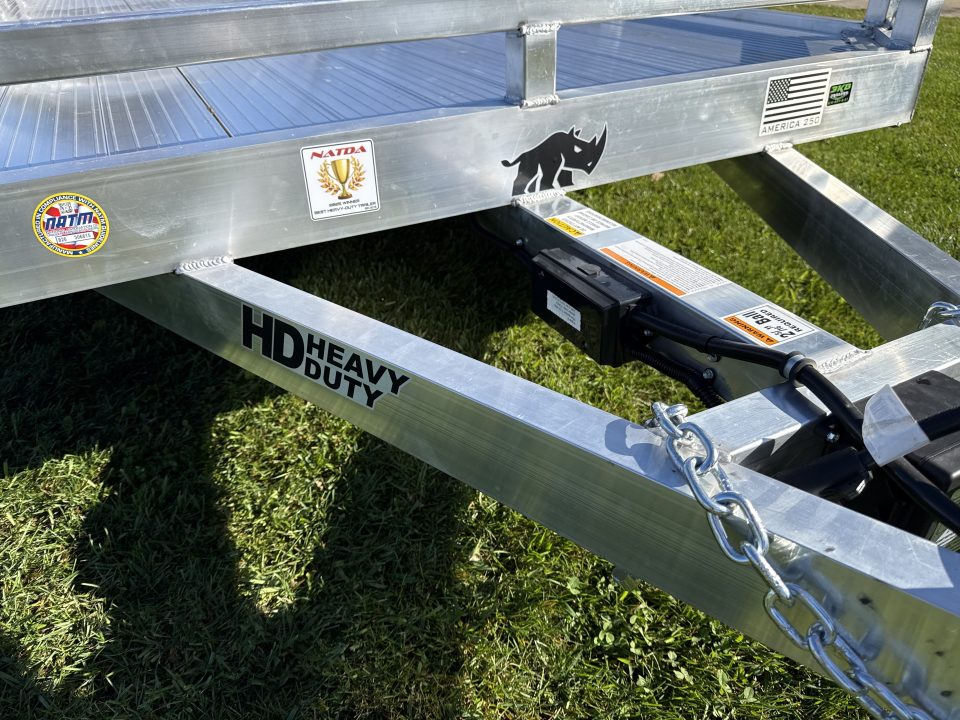 New 2027 Black Rhino LPT8116A Utility Trailer