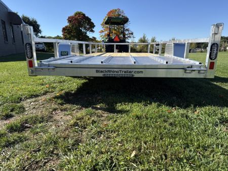 New 2027 Black Rhino LSS714 Utility Trailer