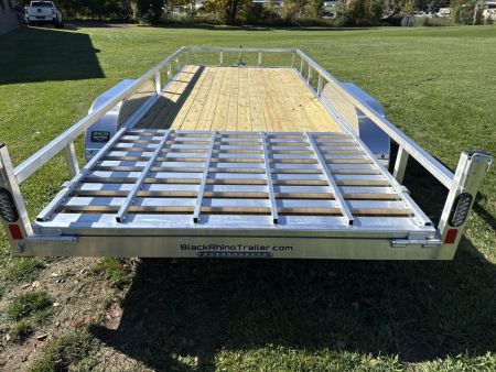 New 2027 Black Rhino LST718 Landscape Trailer