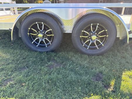 New 2027 Black Rhino LST718 Landscape Trailer