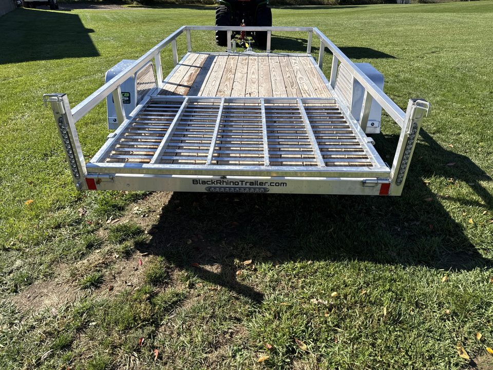 New 2026 Black Rhino EXS612 Utility Trailer