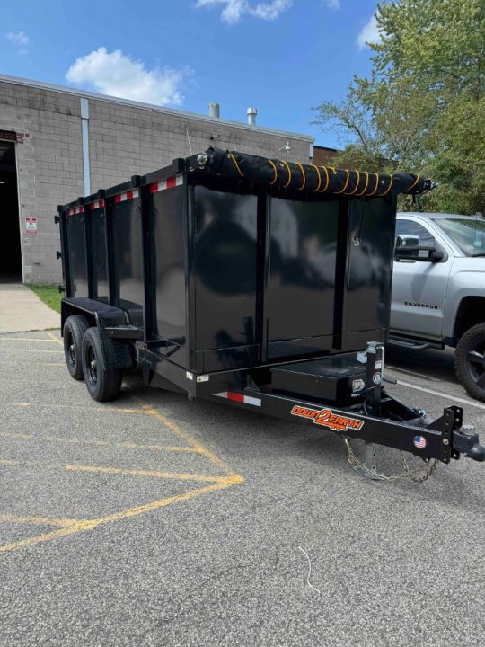 New 2027 Down 2 Earth Trailers DTE612DT5.2B Dump Trailer