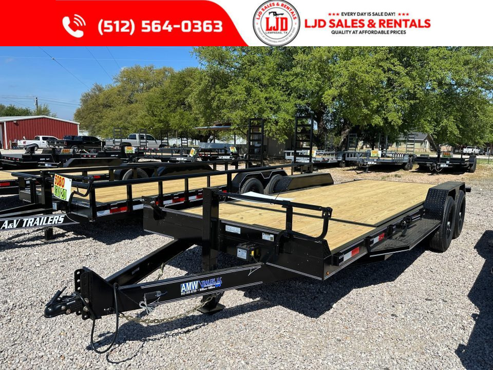 New 2026 AMW - Tilt Trailer 22' - Heavy Duty - 14K GVWR