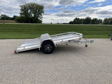 New 2027 Black Rhino Aluminum 74 x12' TS7812A Low Profile (Equipment / ATV / UTV / Side by Side) Tilt Trailer