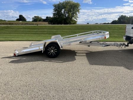 New 2027 Black Rhino Aluminum 77 x14' TS8114A Low Profile Tilt Trailer