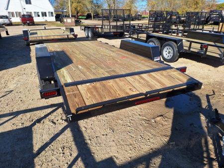 New 2027 AMO 82x16' Car Hauler 1 Axle Brake W/ Led Lights