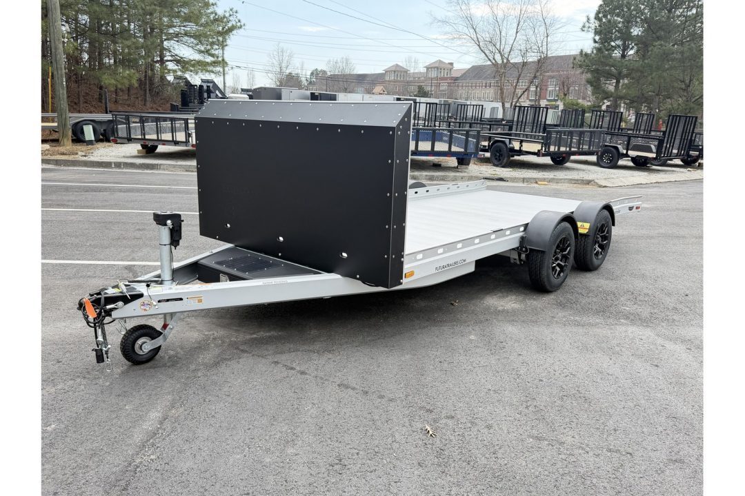 New 2026 Futura 81x19.8' Car Hauler 3° Approach Angle, Pro Sport LT600