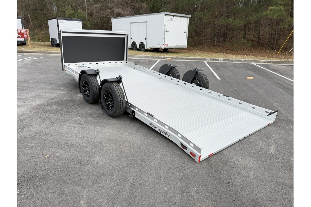New 2026 Futura 81x19.8' Car Hauler 3° Approach Angle, Pro Sport LT600