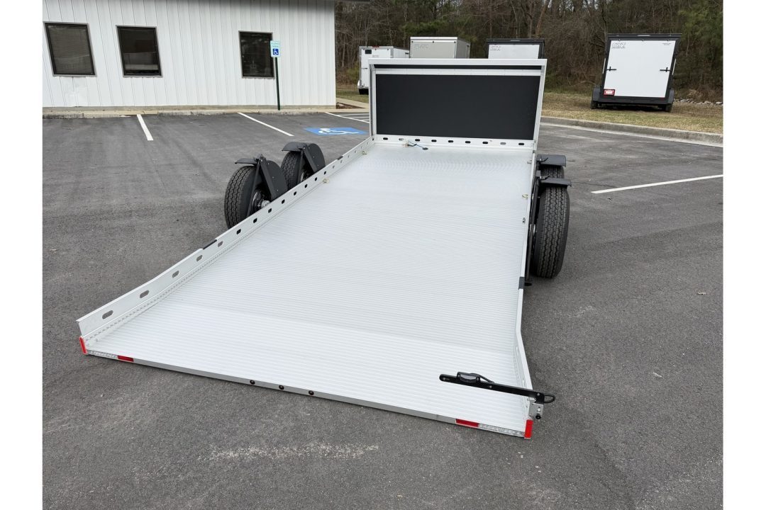New 2026 Futura 81x19.8' Car Hauler 3° Approach Angle, Pro Sport LT600