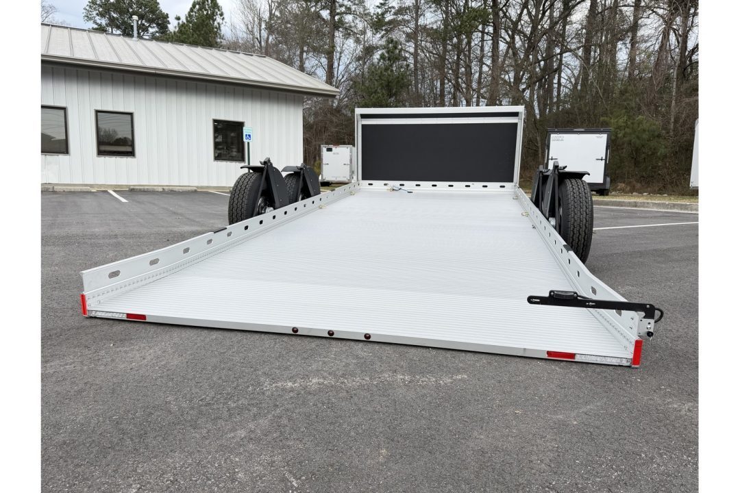 New 2026 Futura 81x19.8' Car Hauler 3° Approach Angle, Pro Sport LT600