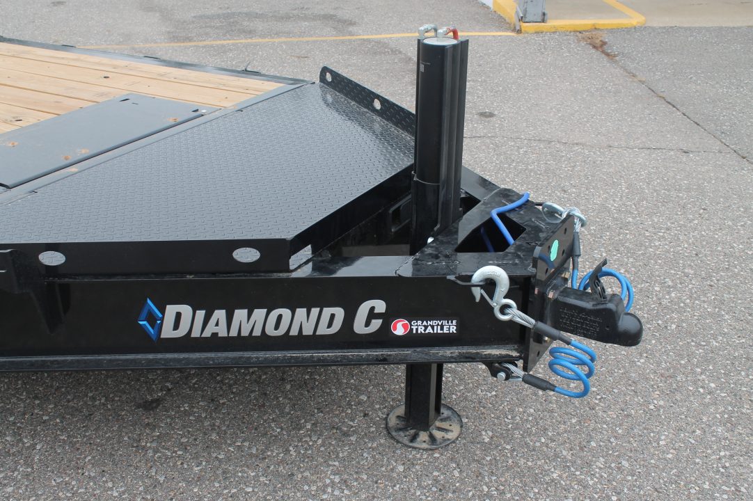 New 2027 Diamond C Trailers HDT208 24X80 Equipment Trailer