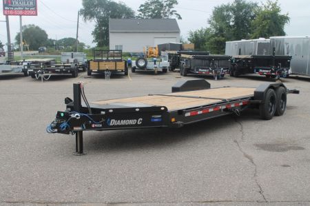 New 2027 Diamond C Trailers HDT208 24X80 Equipment Trailer