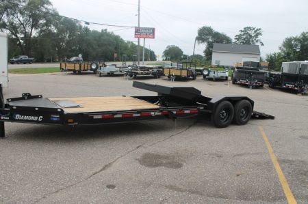 New 2027 Diamond C Trailers HDT208 24X80 Equipment Trailer
