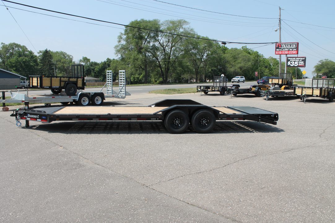New 2027 Diamond C Trailers LPX208 24x80 Equipment Trailer