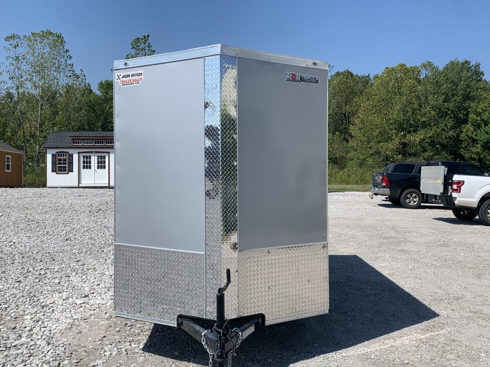 New 2027 Triple R 6X12 ENCLOSED CARGO WITH VENDOR DOOR